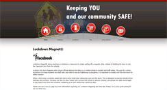 Desktop Screenshot of lockdownmagnets.com